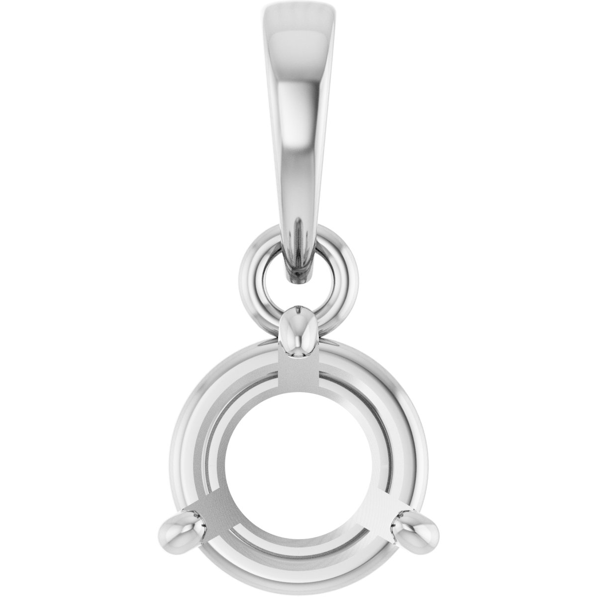 Round 3-Prong Pendant