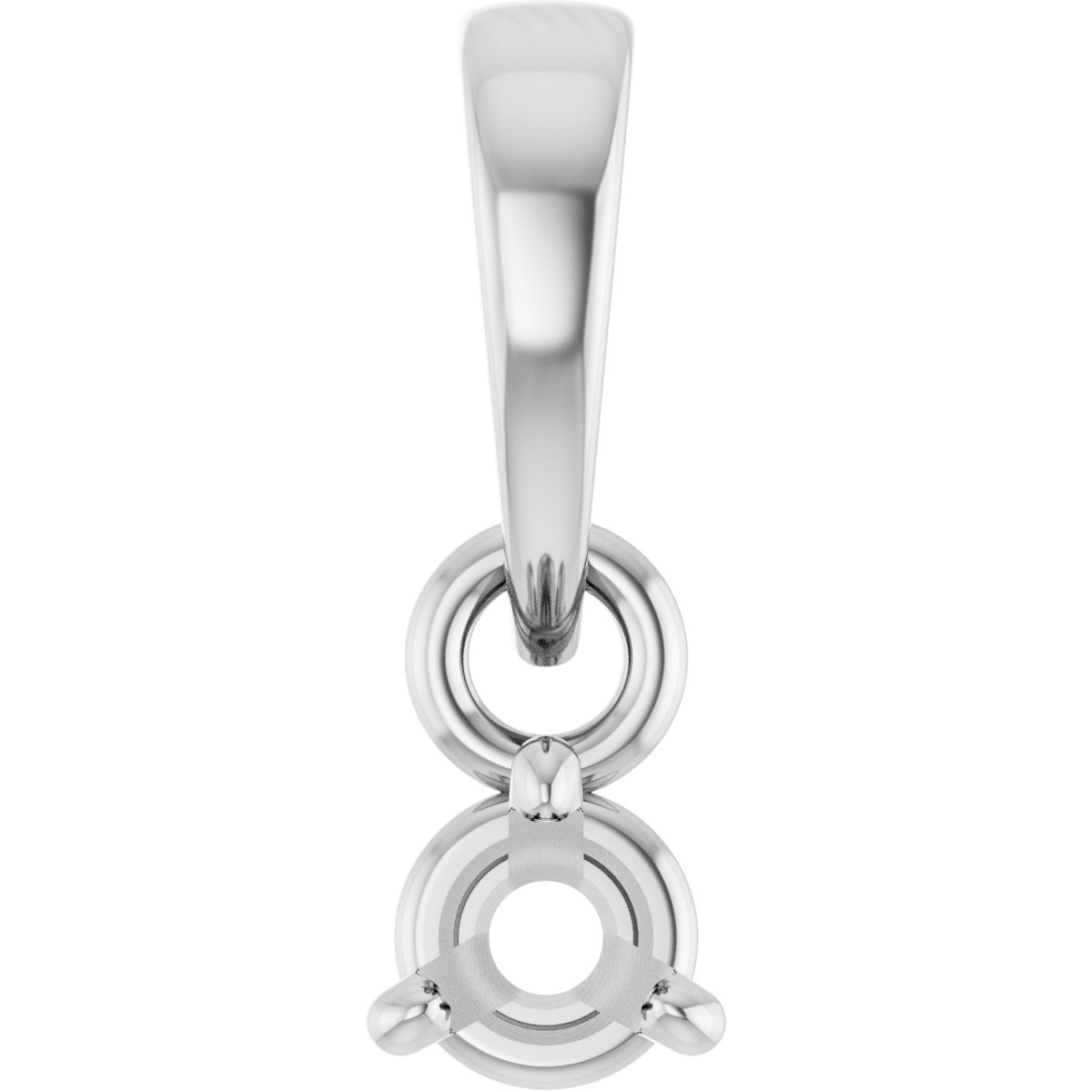 Round 3-Prong Pendant
