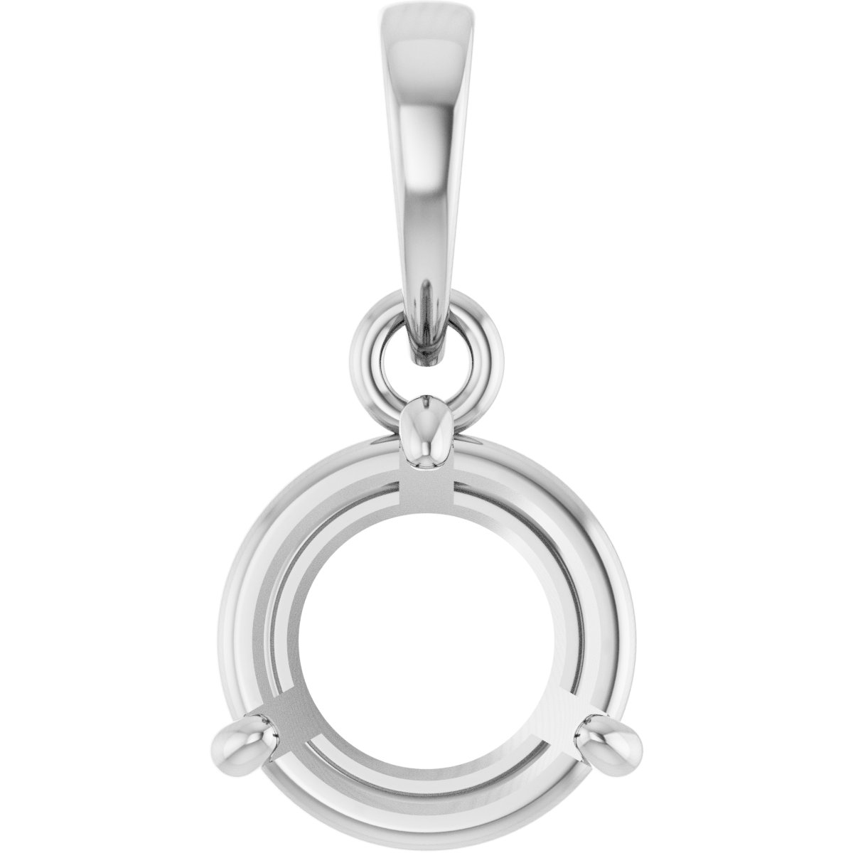 Round 3-Prong Pendant
