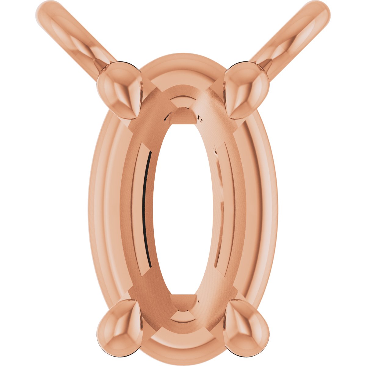 Claw-Prong Solitaire Necklace Center