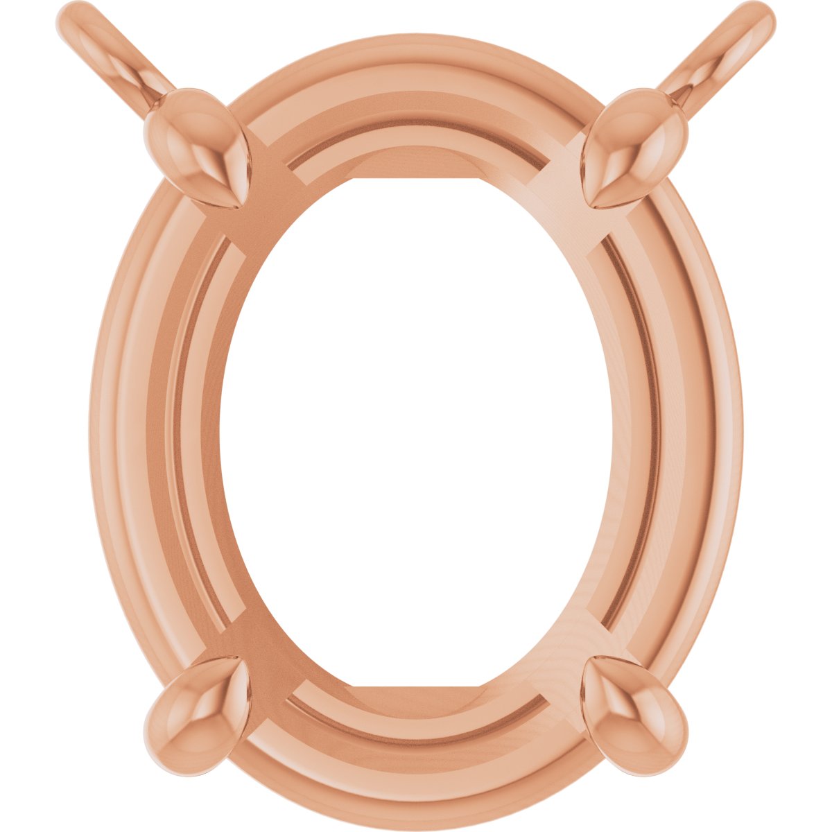 Claw-Prong Solitaire Necklace Center