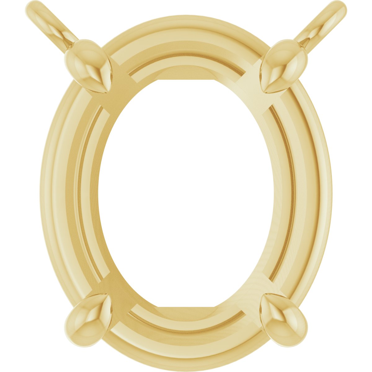 Claw-Prong Solitaire Necklace Center