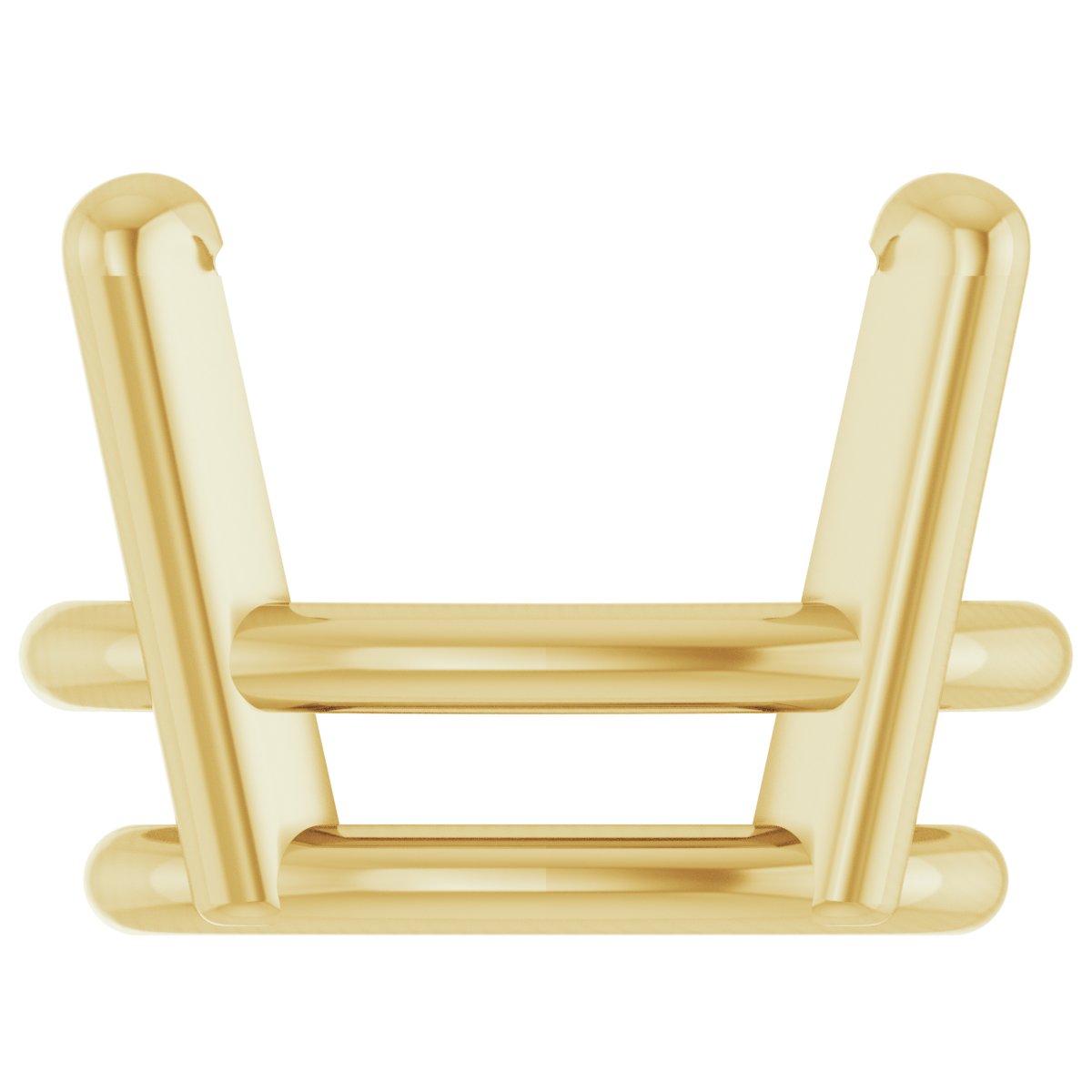 Oval 4-Prong Low Basket Setting