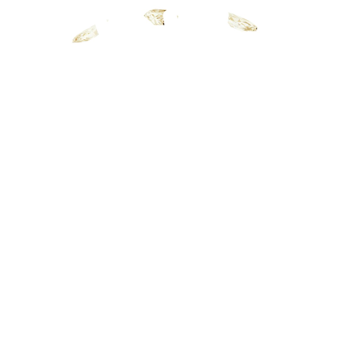 Alternative view of 1/3 CTW Natural Diamond Contour Band – 14K Yellow Gold