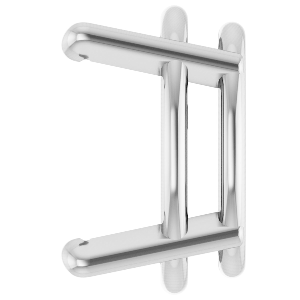 Oval 4-Prong Low Earring Setting