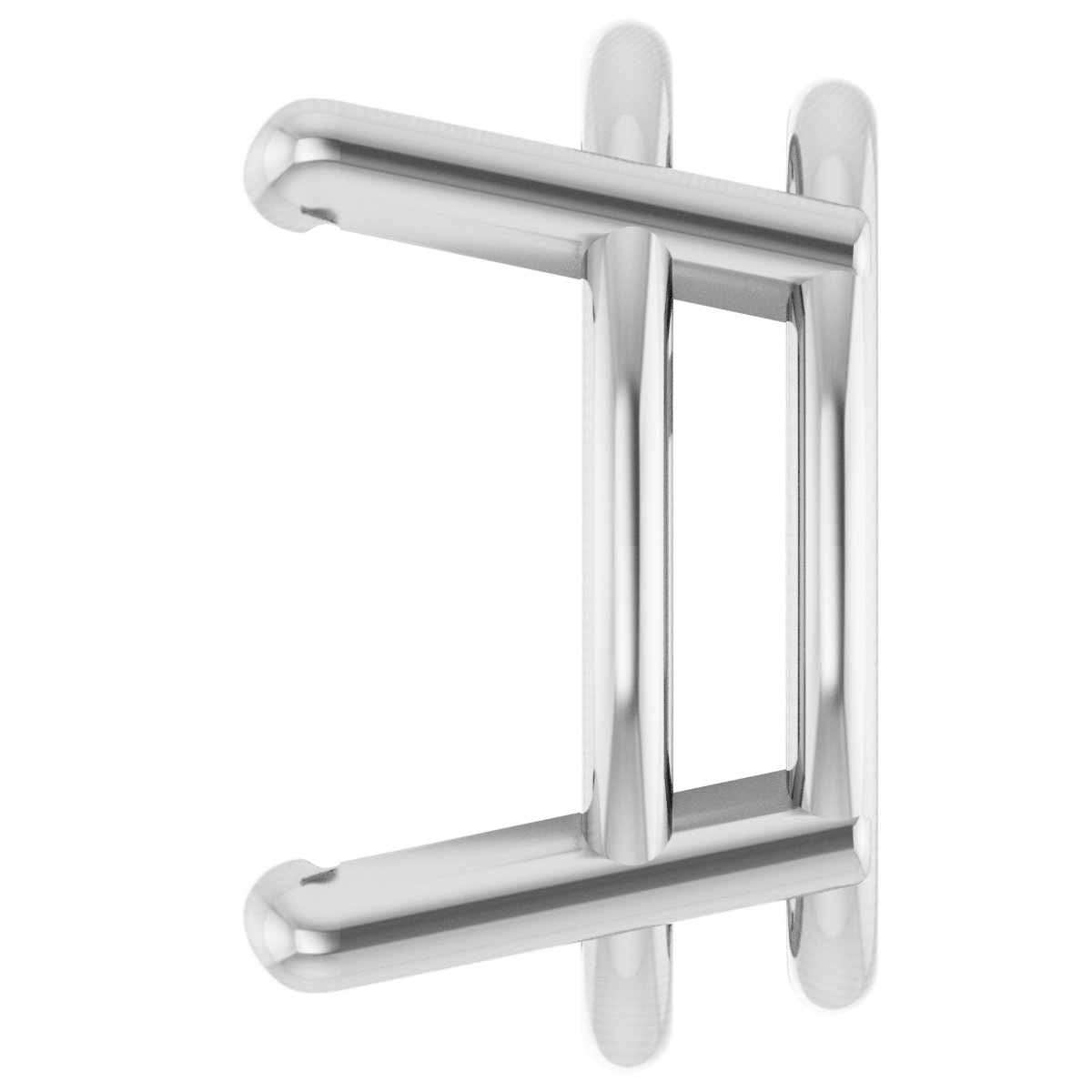 Oval 4-Prong Low Earring Setting