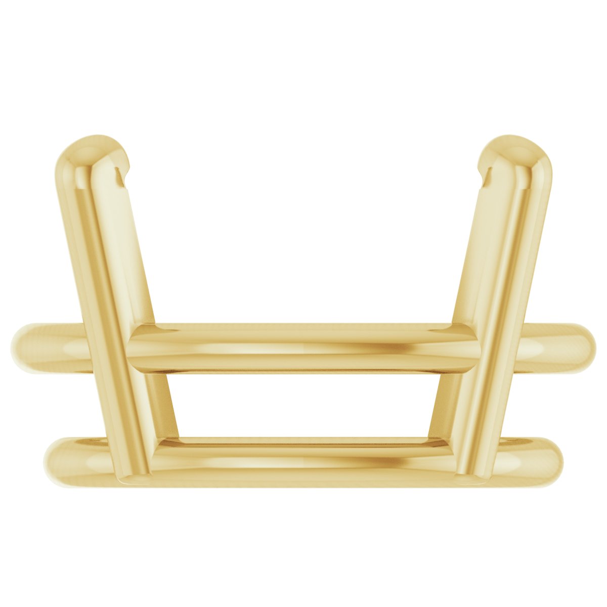 Oval 4-Prong Low Basket Setting