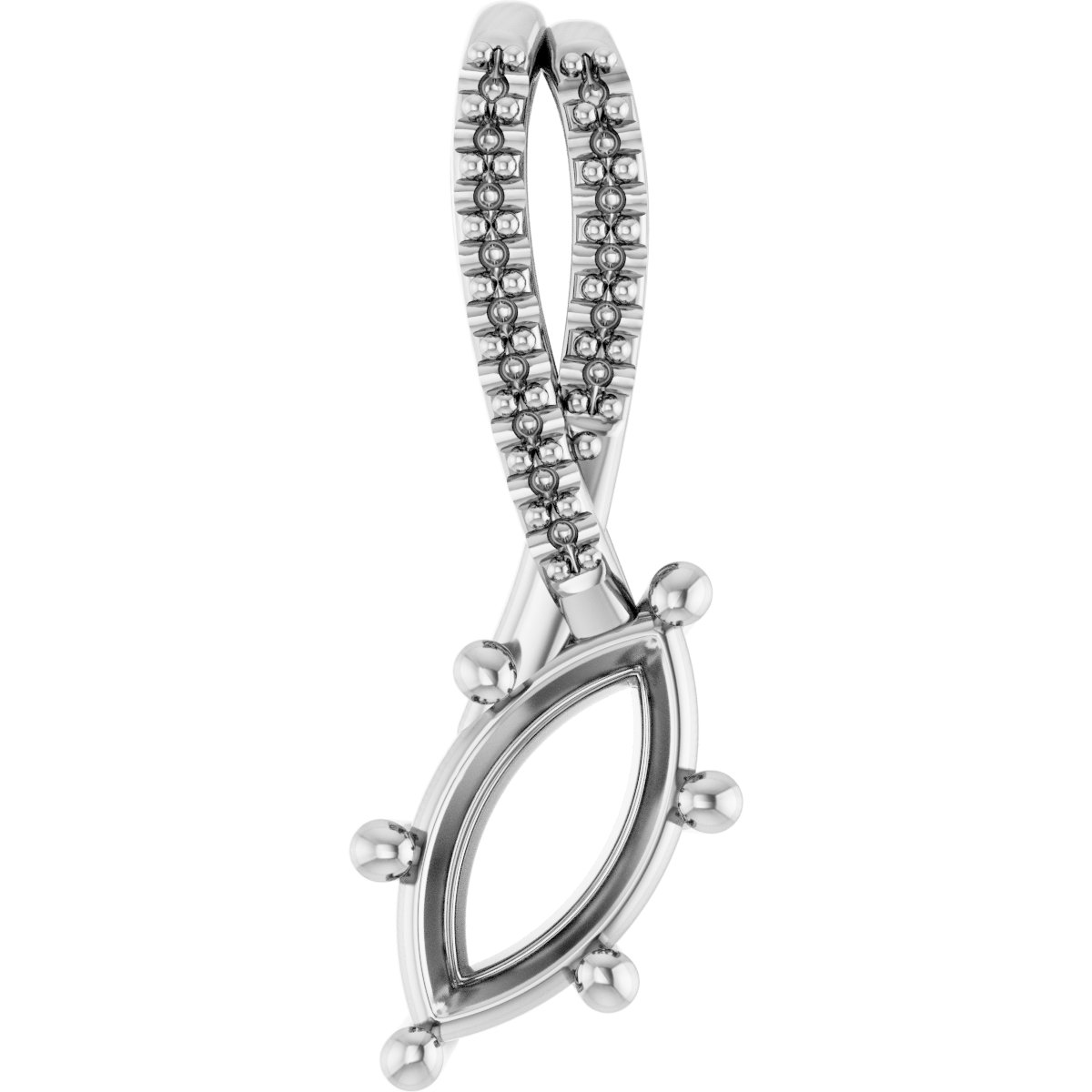 Asymmetric Accented Pendant