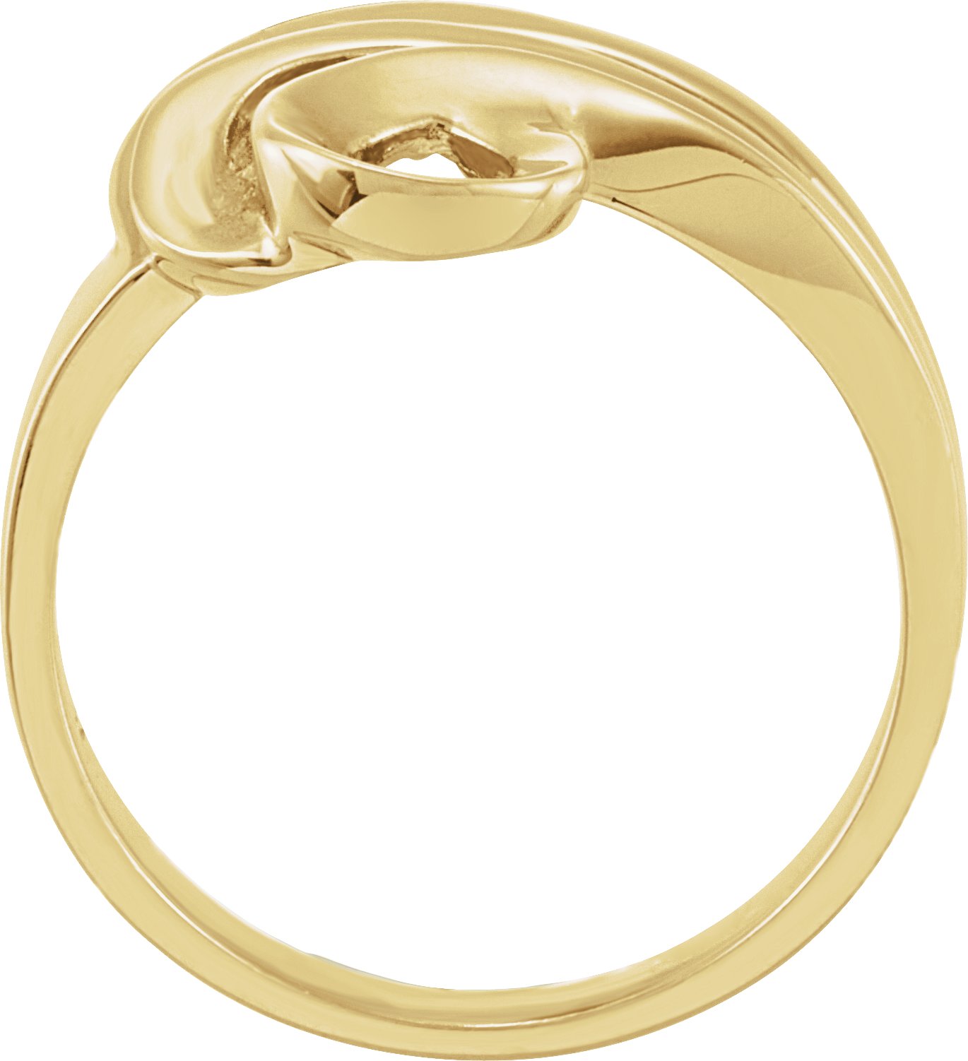 14K Yellow Freeform Ring