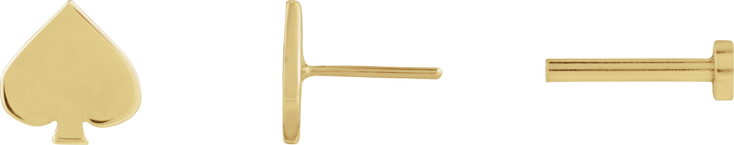 Spade Earrings