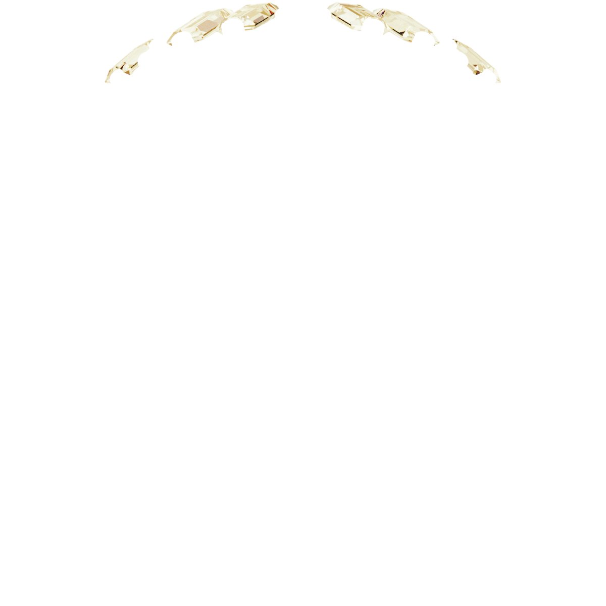 Alternative view of 1/3 CTW Natural Diamond Contour Band – 14K Yellow Gold