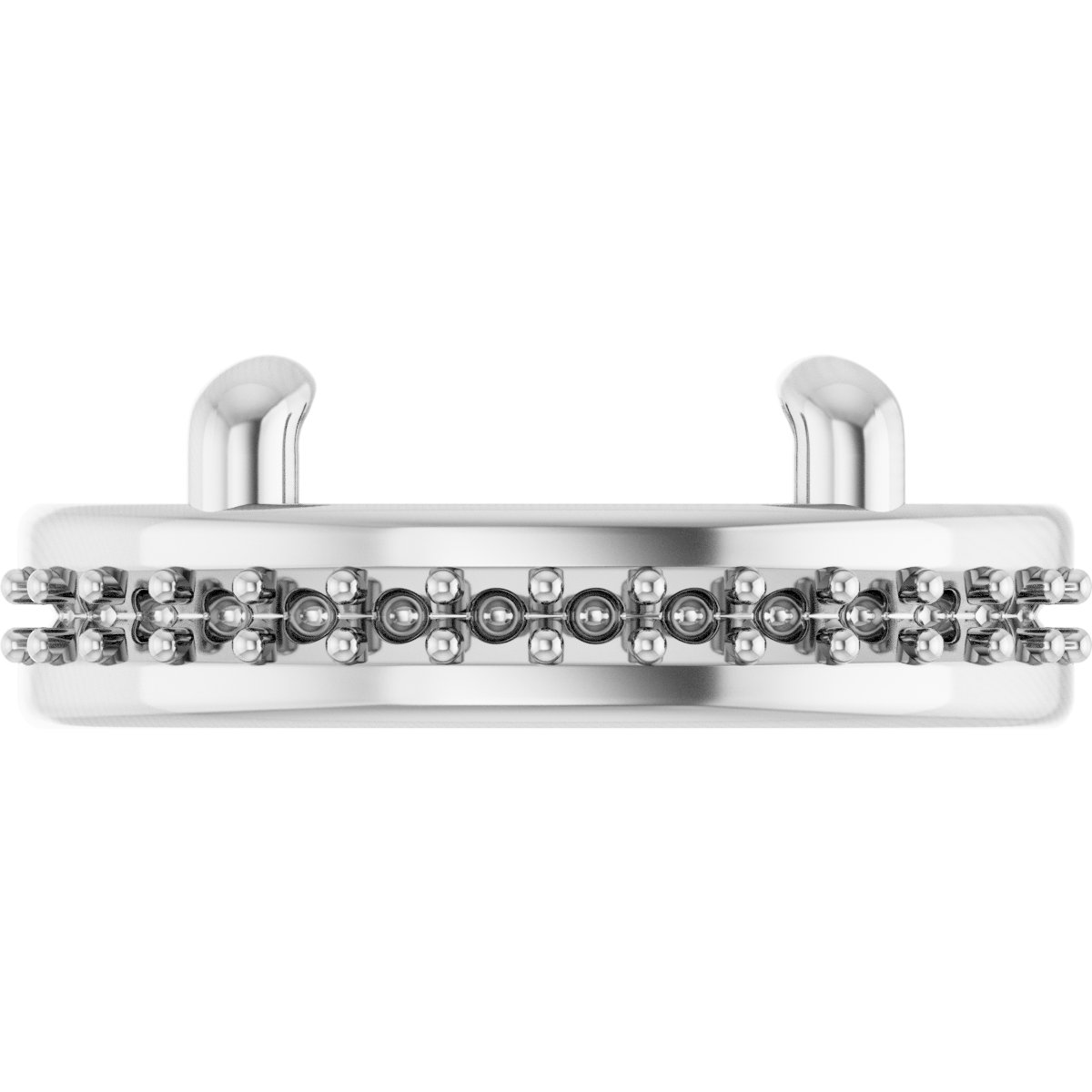 4-Prong Claw Hidden Halo-Style Top Setting