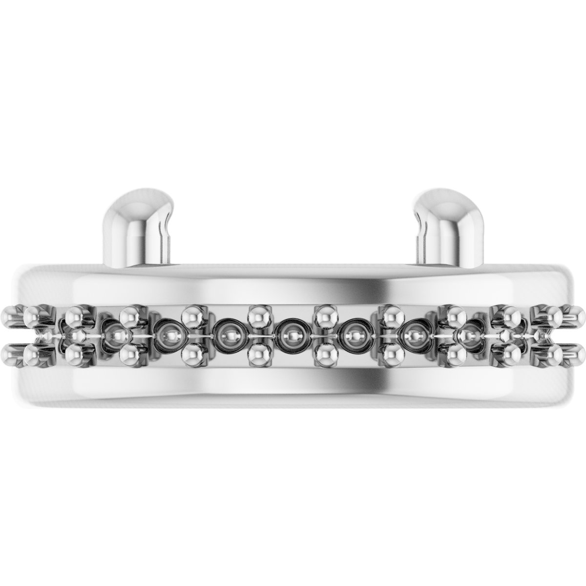 4-Prong Claw Hidden Halo-Style Top Setting