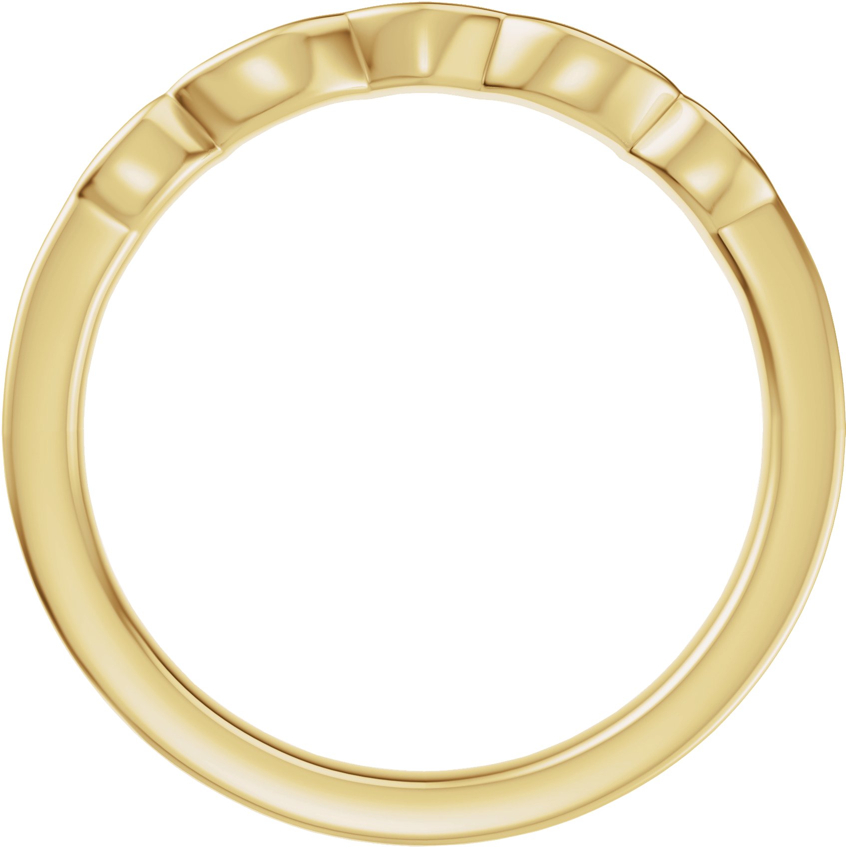 14K Yellow Gold Matching Band