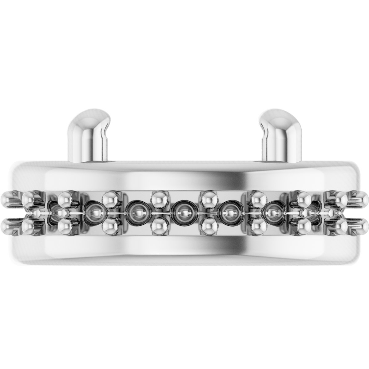 4-Prong Claw Hidden Halo-Style Top Setting