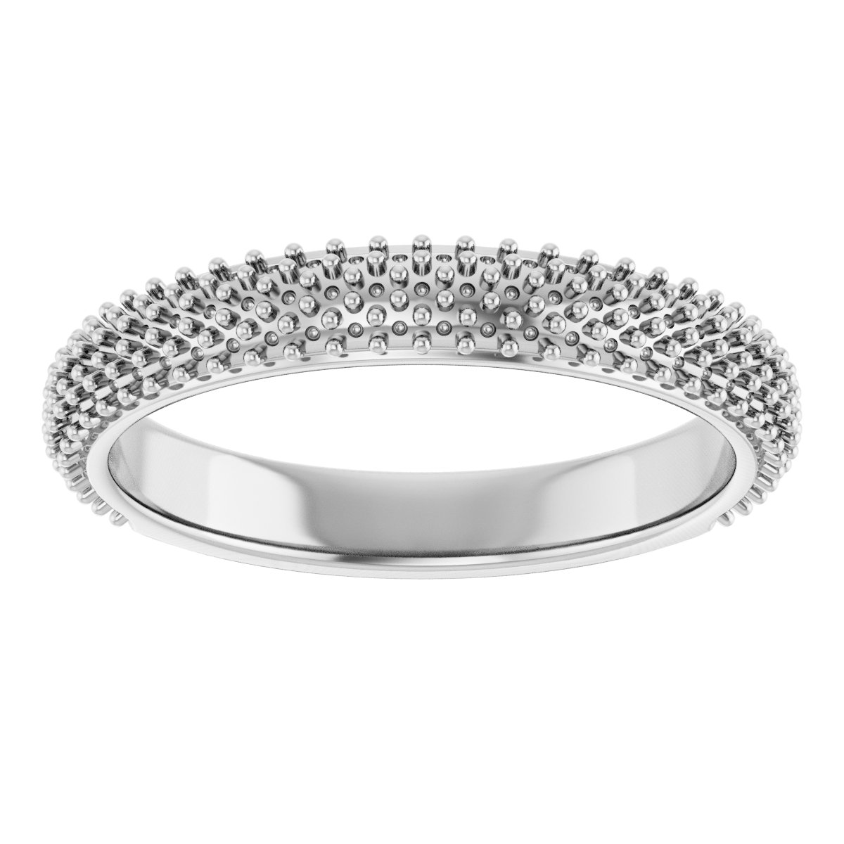 Band Mounting for 8.5x5.5 mm Pear Ring view 3
