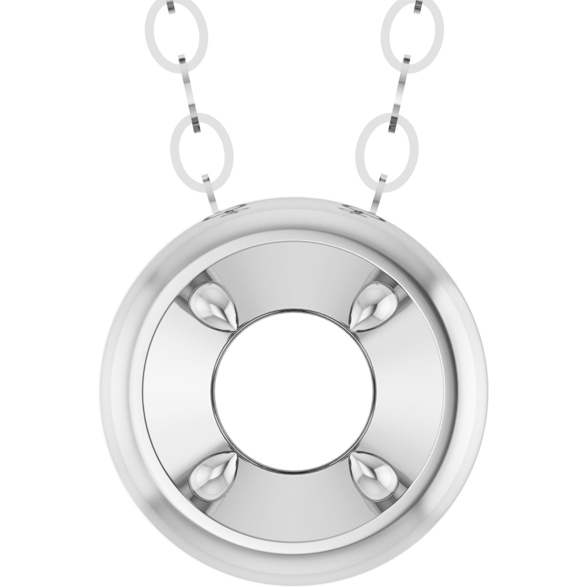 Solitaire Slide Pendant