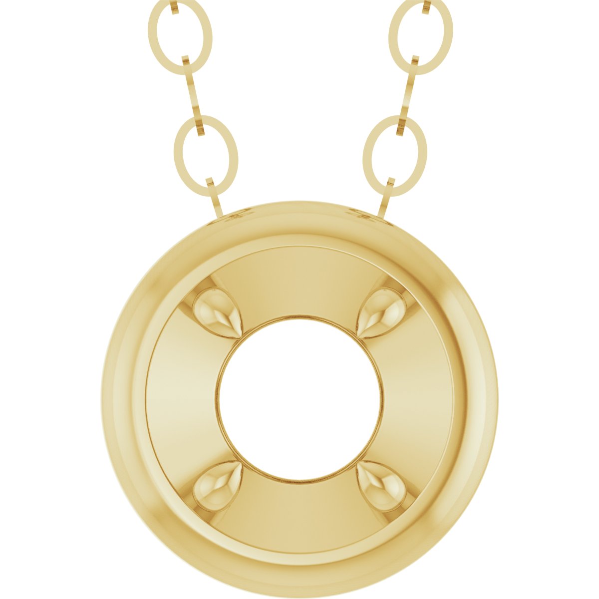 Solitaire Slide Pendant
