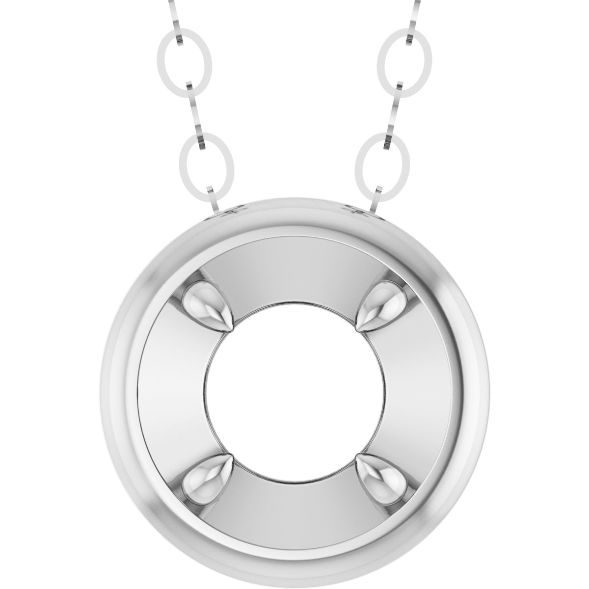 Solitaire Slide Pendant