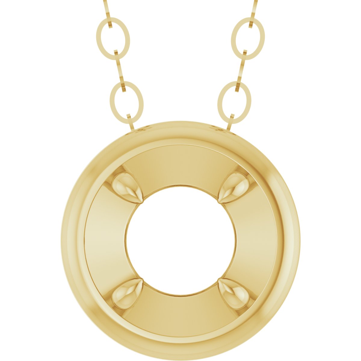 Solitaire Slide Pendant