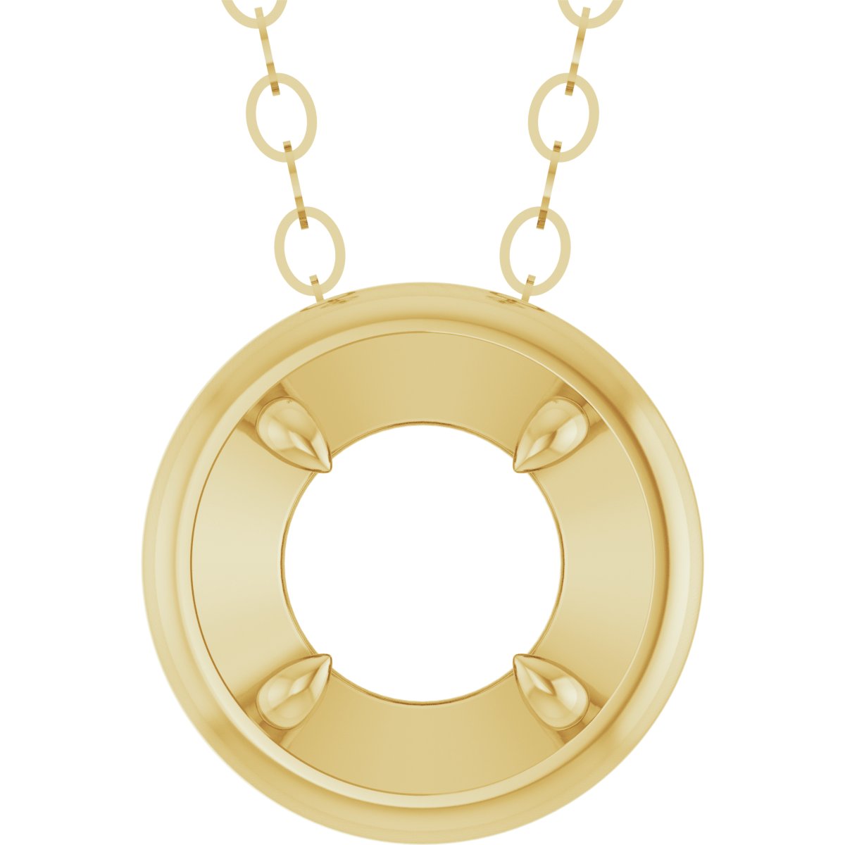 Solitaire Slide Pendant