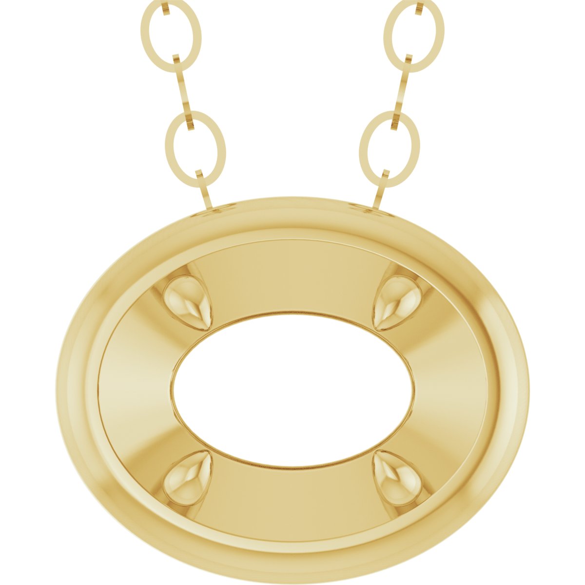 Solitaire Slide Pendant