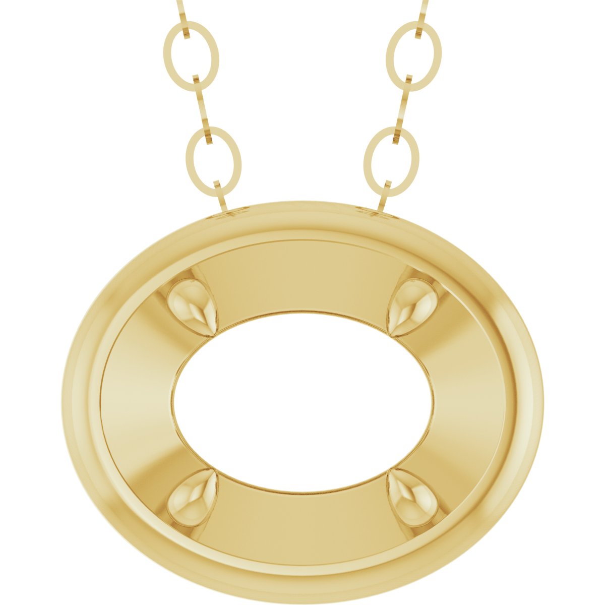 Solitaire Slide Pendant