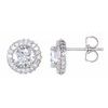 14K White 1.33 CTW Diamond Earrings Ref 3170964