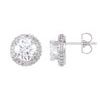 14K White 2.375 CTW Diamond Earrings Ref 3170913