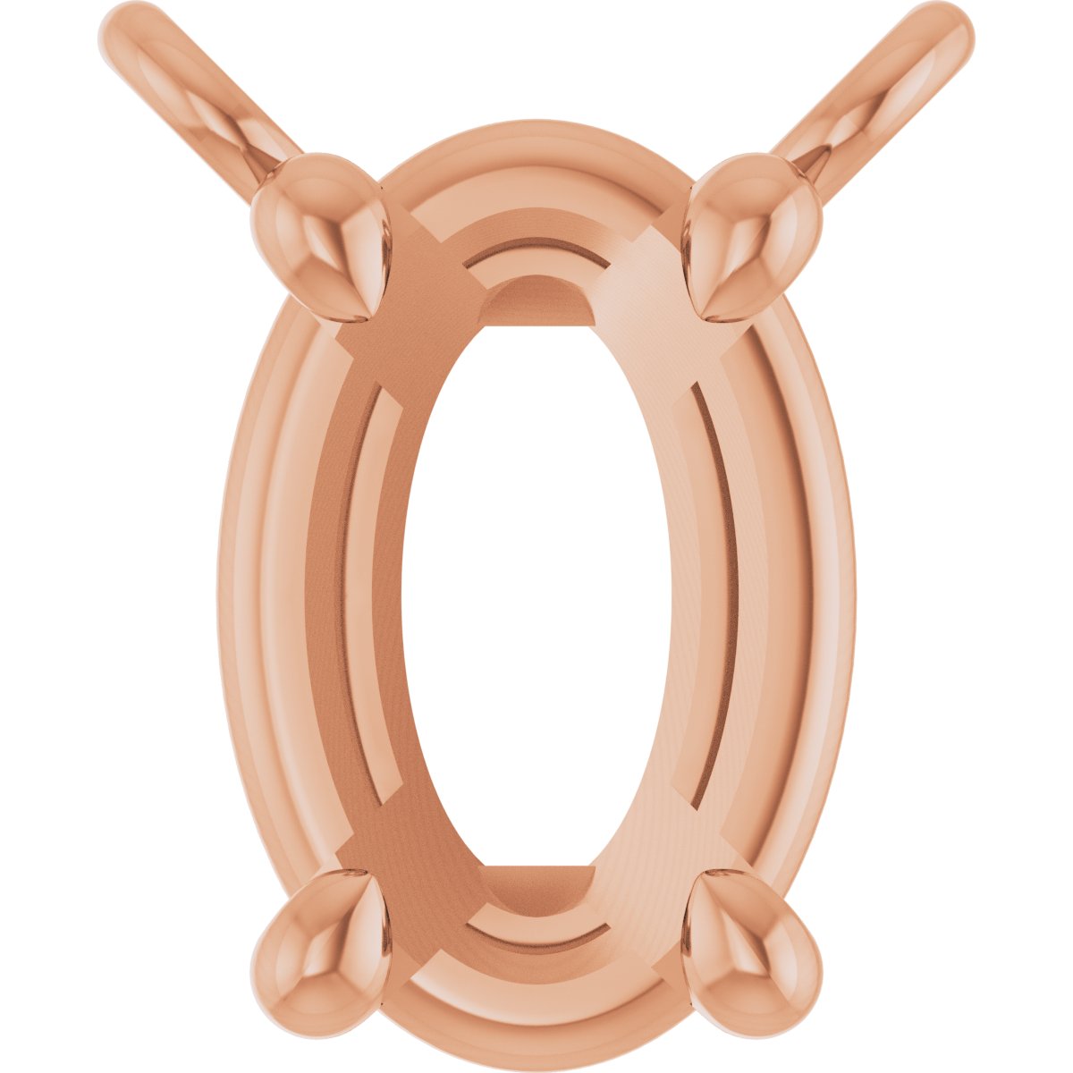 Claw-Prong Solitaire Necklace Center