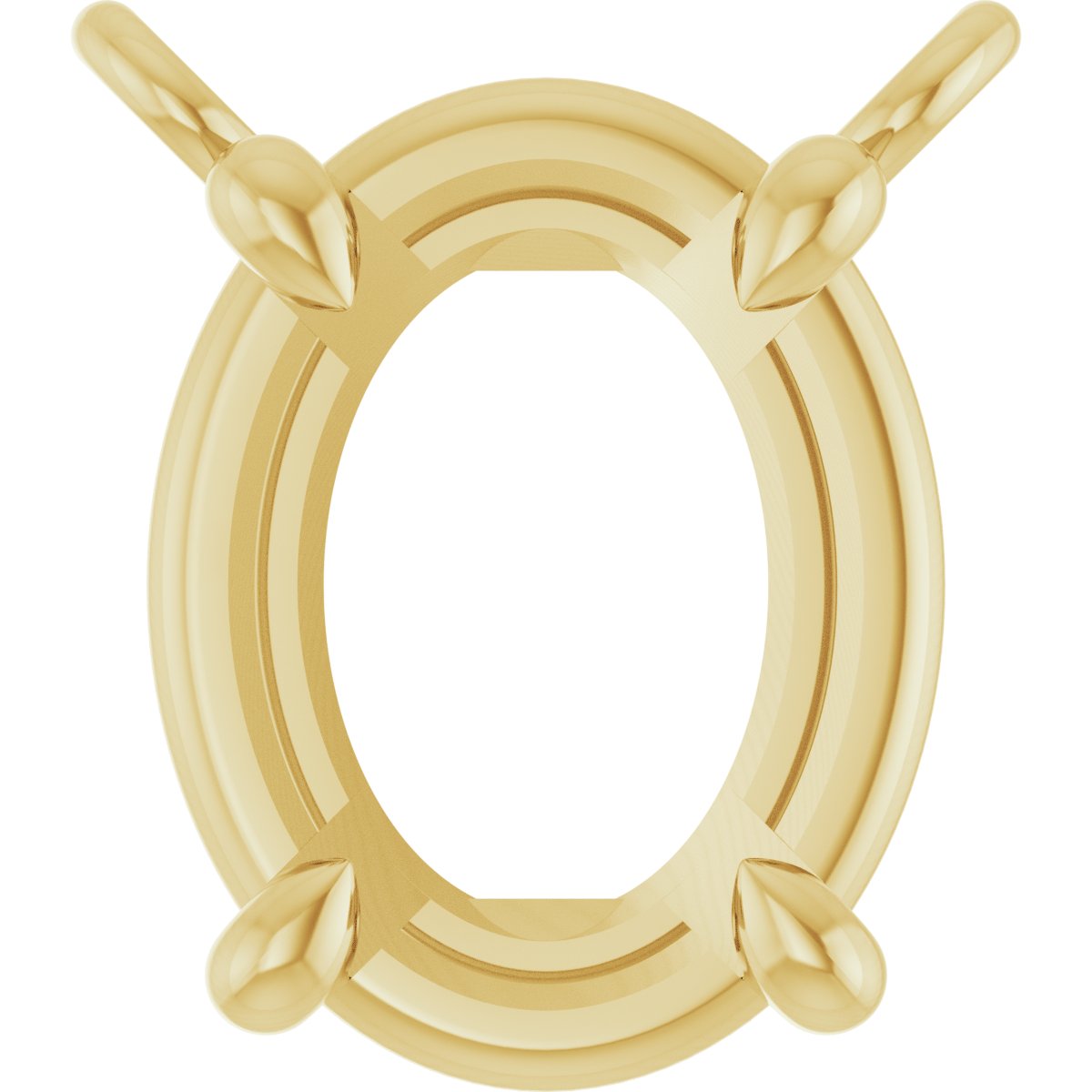 Claw-Prong Solitaire Necklace Center
