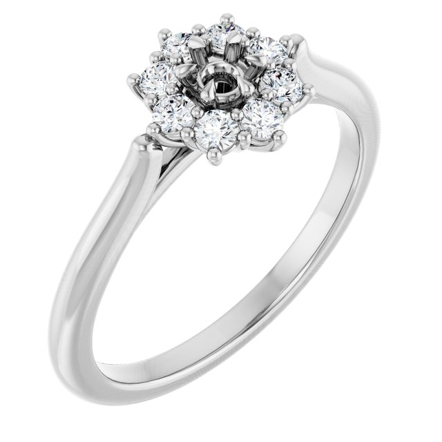 14k White Gold