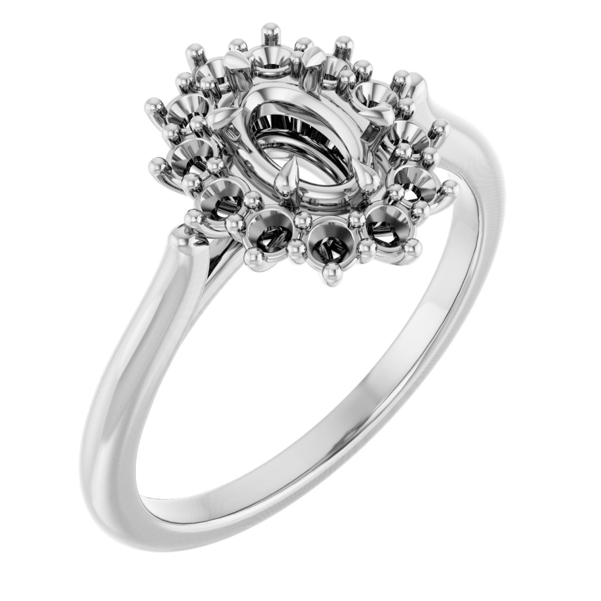 Halo-Style Ring