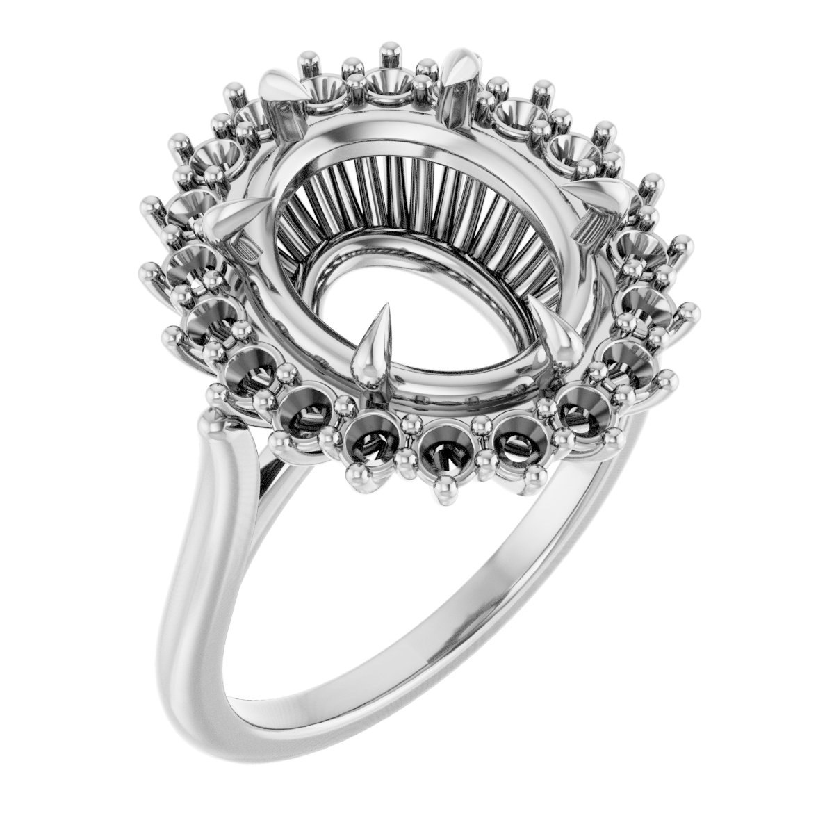 Halo-Style Ring