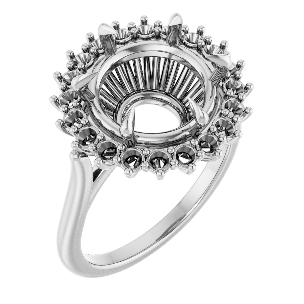 Halo-Style Ring