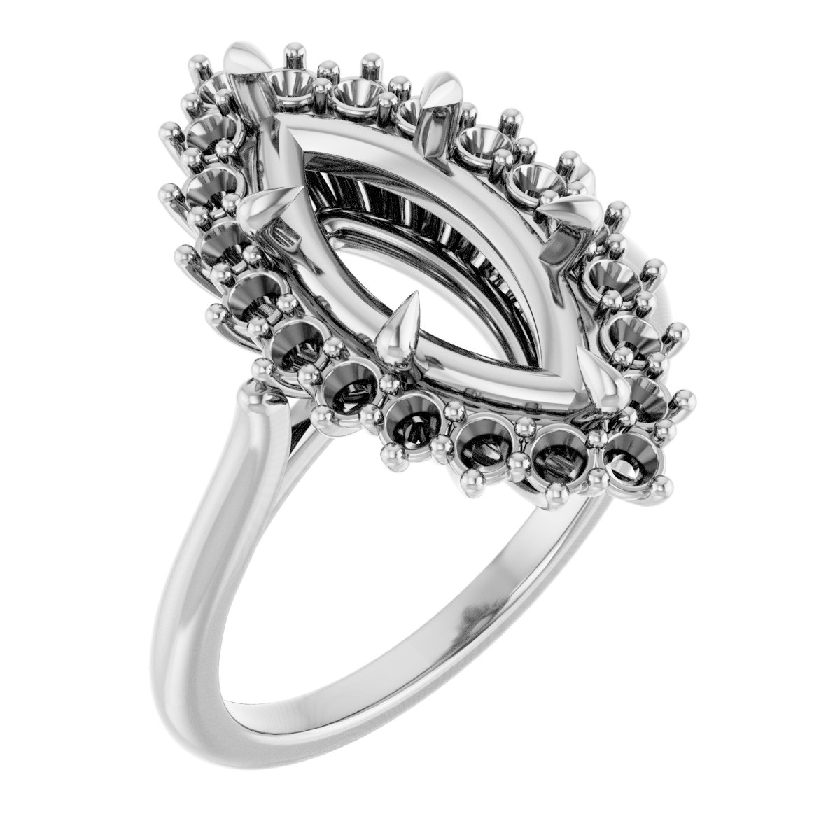 Halo-Style Ring