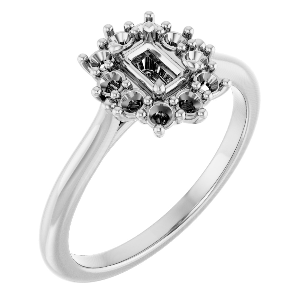14k White Gold