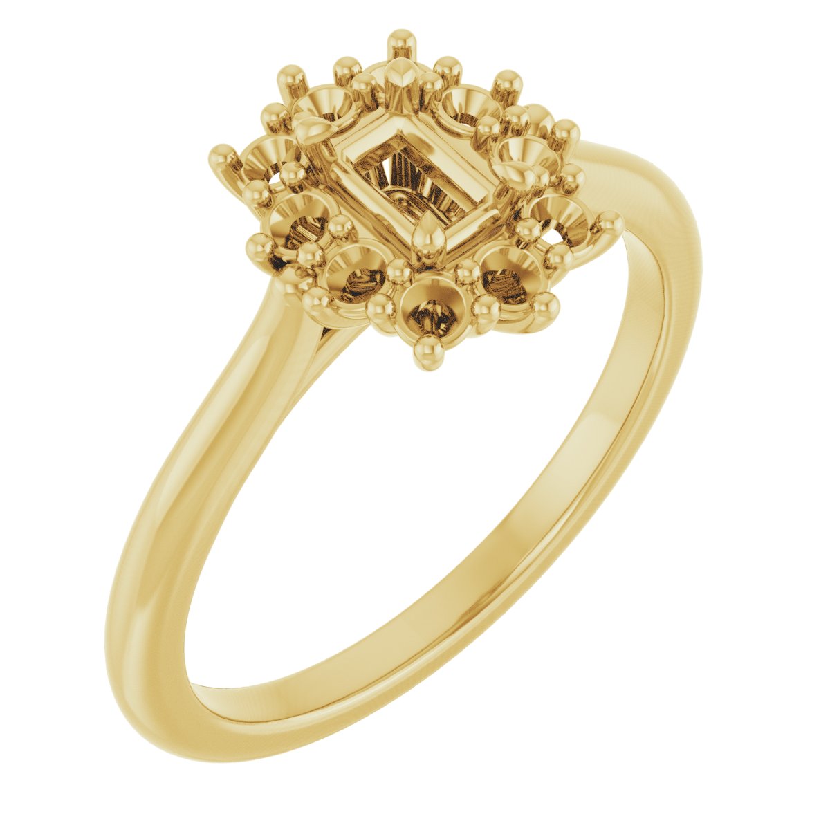 Halo-Style Ring