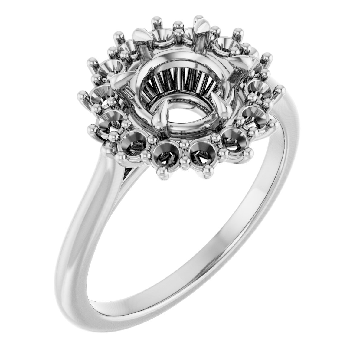 Halo-Style Ring
