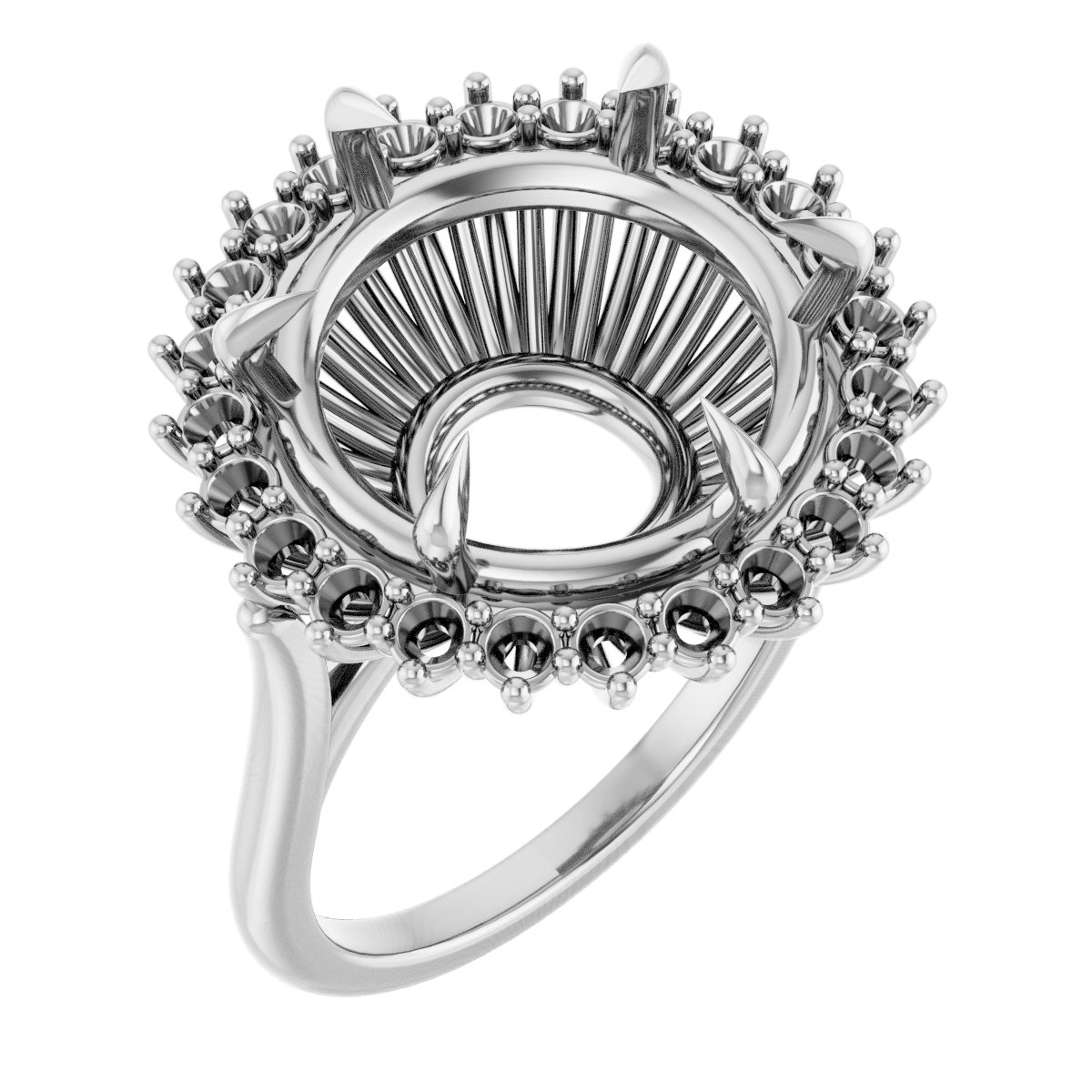 Halo-Style Ring