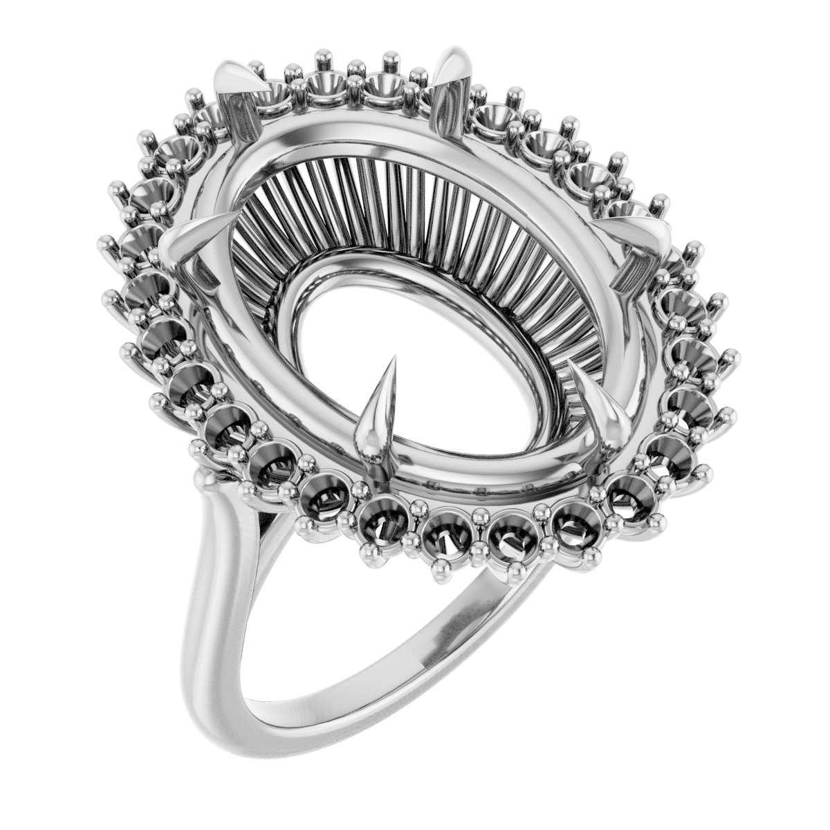 Halo-Style Ring