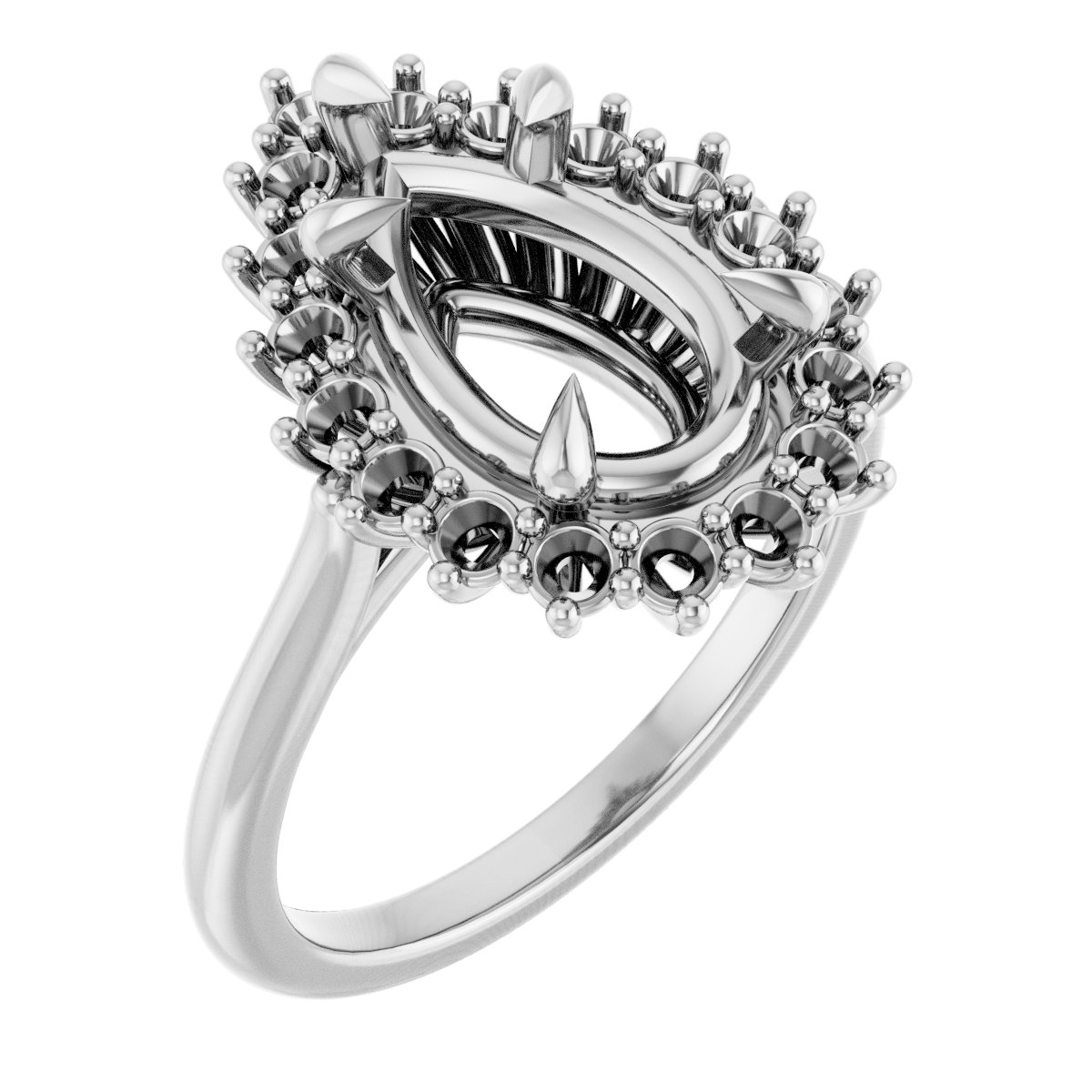 Halo-Style Ring