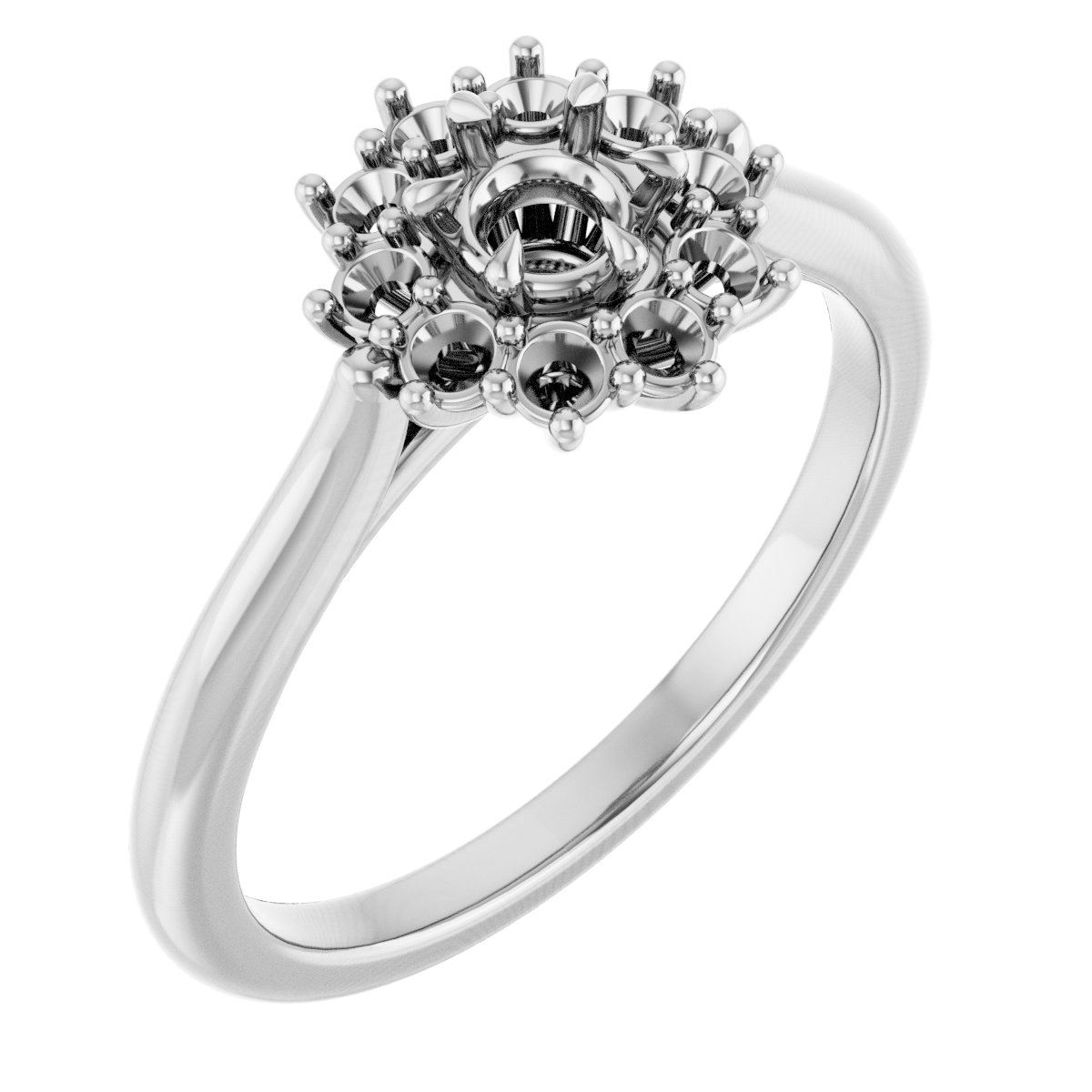 Halo-Style Ring