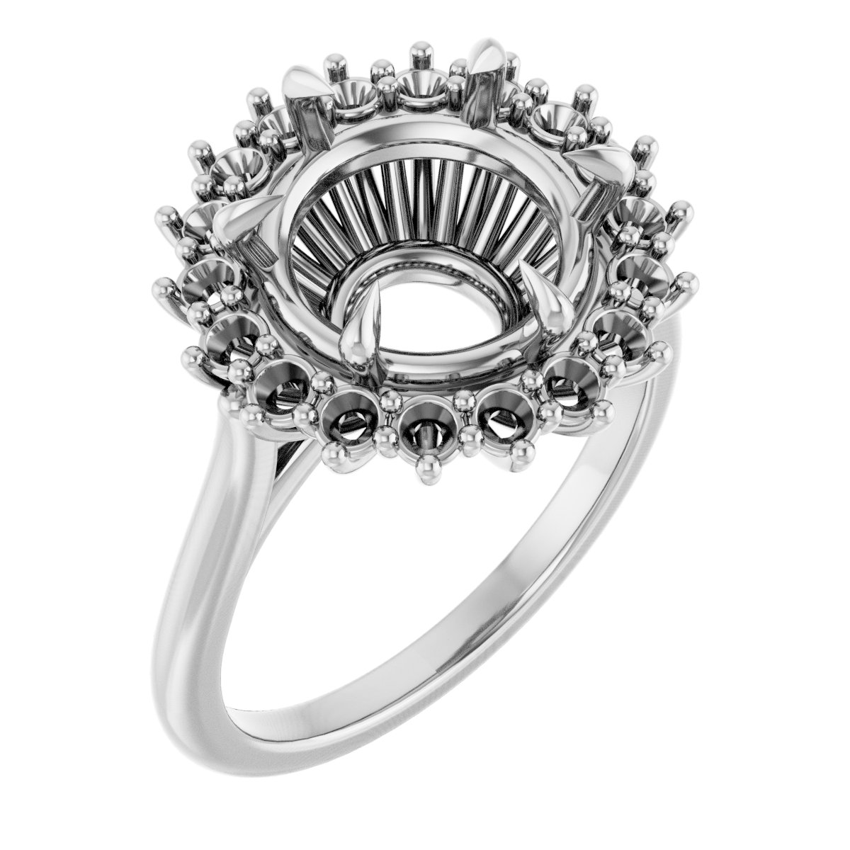 Halo-Style Ring