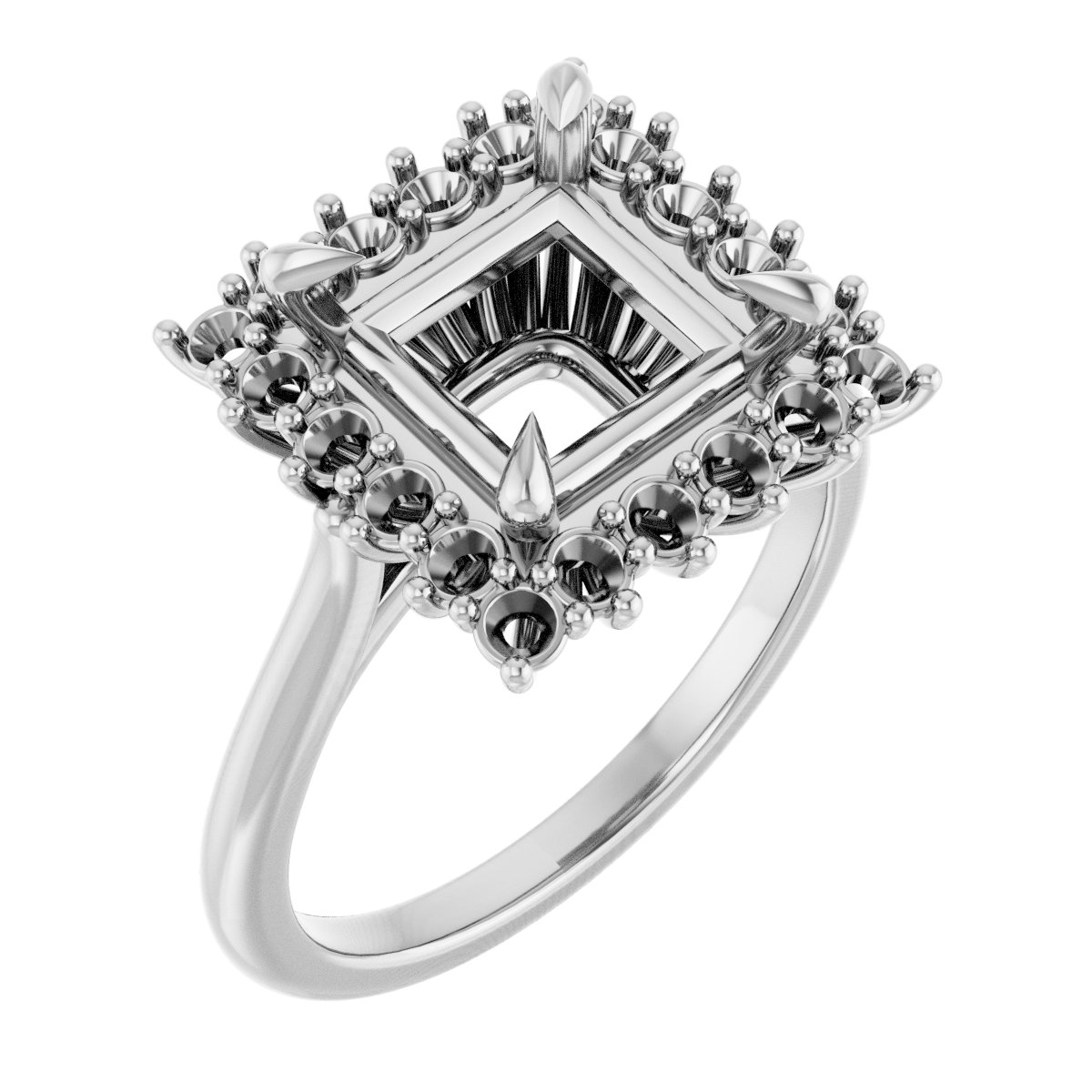 Halo-Style Ring