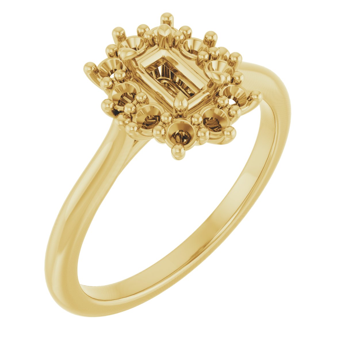 Halo-Style Ring