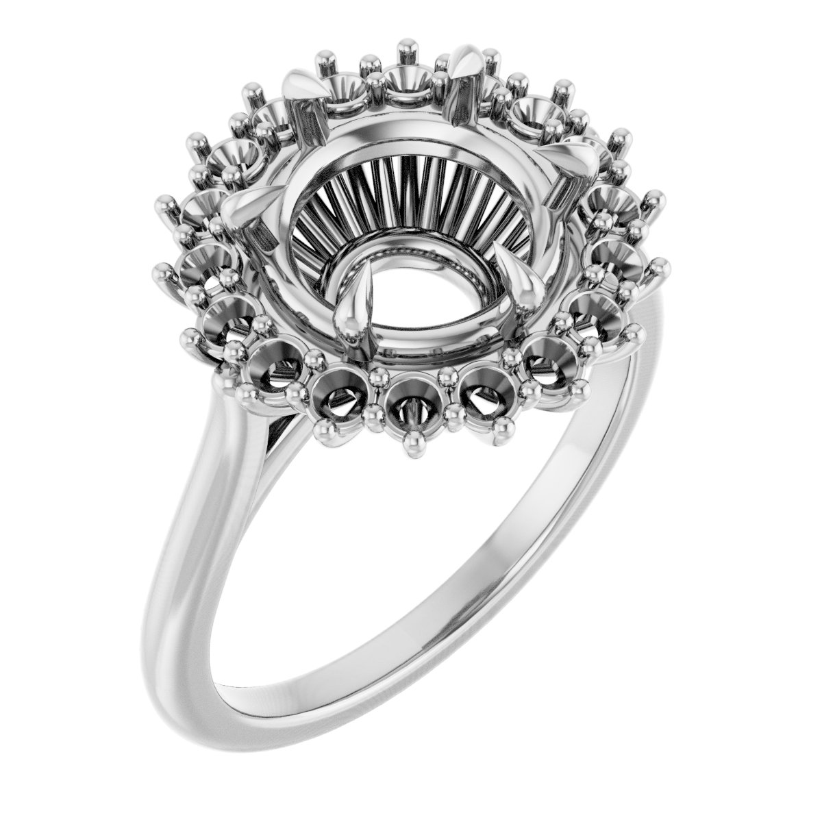 Halo-Style Ring