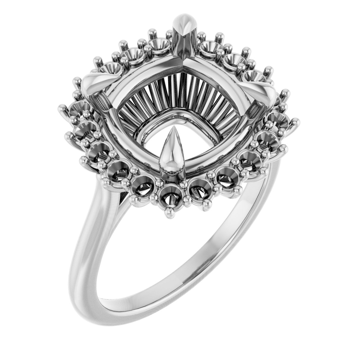 Halo-Style Ring
