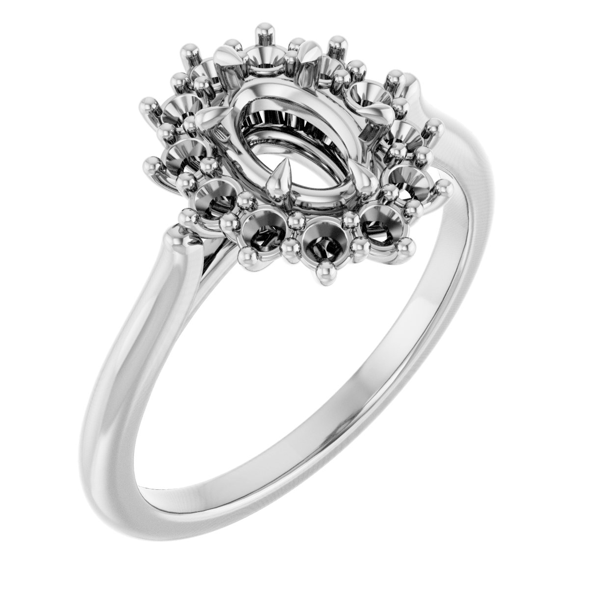 Halo-Style Ring