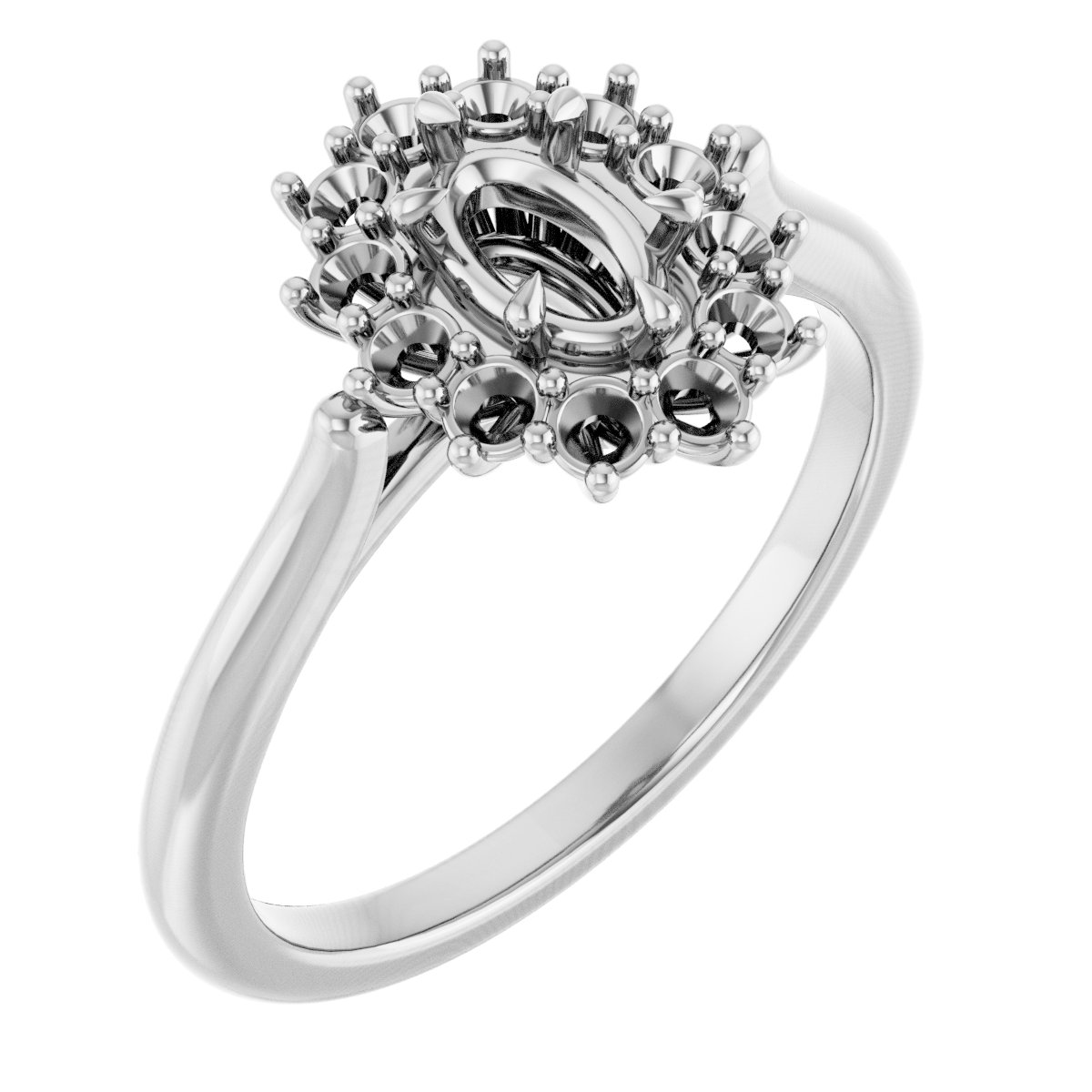 Halo-Style Ring